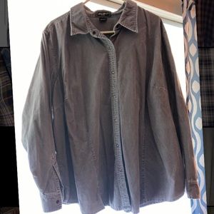 Eddie Bauer Corduroy Button Down
